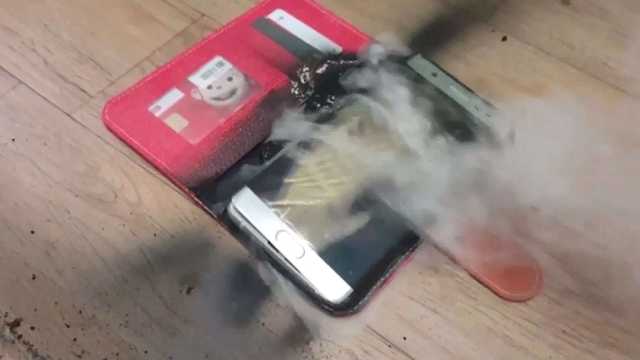انفجار هاتف في جيب فتاة مصرية بسبب حرارة الجو.. وهذا ما حدث لها