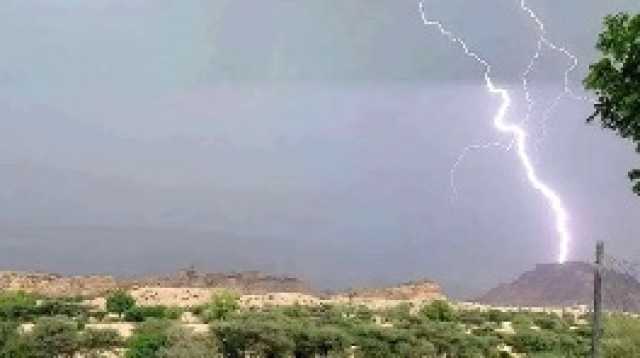 وفاة شخصاَ بصواعق رعدية في اليمن