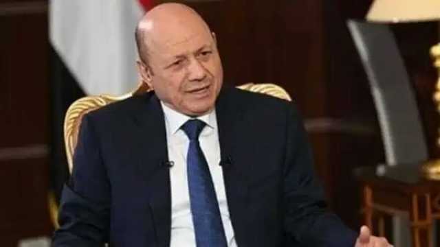 شاهد المقابلة كاملة.. الرئيس العليمي: ''كنا قاب قوسين من التوقيع على خارطة طريق وهجوم للحوثيين أفقد الدولة 70% من مواردها''