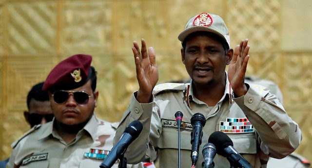 مطالب أمريكية وبشكل عاجل بفرض عقوبات على قوات الدعم السريع  وقائدها حميدتي