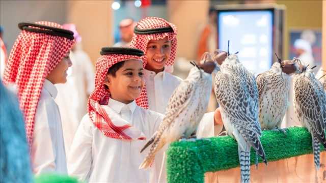 مزاد دولي لإنتاج الصقور بالسعودية يحقق أرباحاُ تزيد عن 2.7 مليون دولار