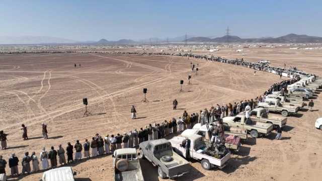 قبائل أرحب ونهم وبني الحارث تعلن النفير وتؤكد جاهزية رجالها لدعم الشرعية في معركة استعادة الدولة
