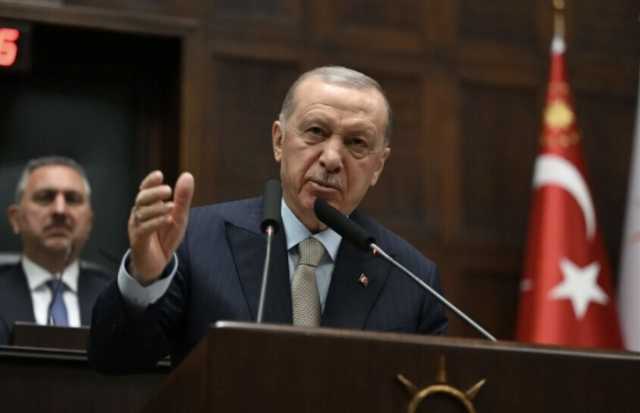 أردوغان يهدد : لن تتحقق أهداف إسرائيل برسم خريطة جديدة للمنطقة