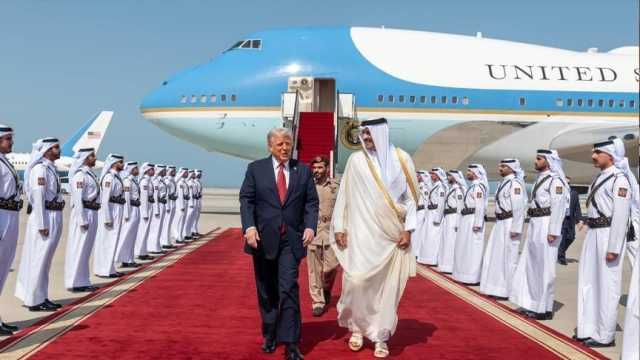 ترامب يصل قطر ثاني محطة خليجية بعد السعودية
