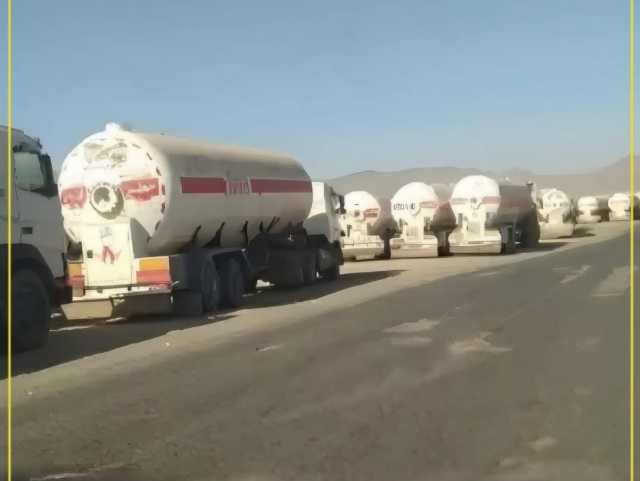 الشركة اليمنية للغاز تدعو وزارتي الدفاع والداخلية إلى التدخل العاجل للإفراج الفوري عن مقطورات الغاز المحتجزة في محافظة ابين