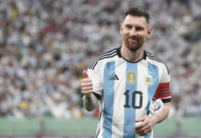 ميسي ضمن قائمة الأرجنتين الأولي في تصفيات كأس العالم