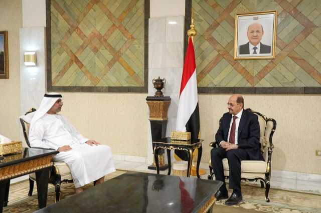 وزير الخارجية يلتقي بالسفير الاماراتي ويناقش معه تنسيق المواقف