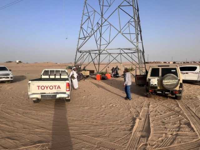 عودة تدريجية لكهرباء المحطة الغازية بمحافظة مأرب واستمرار إصلاح الأضرار جراء استهداف تخريبي