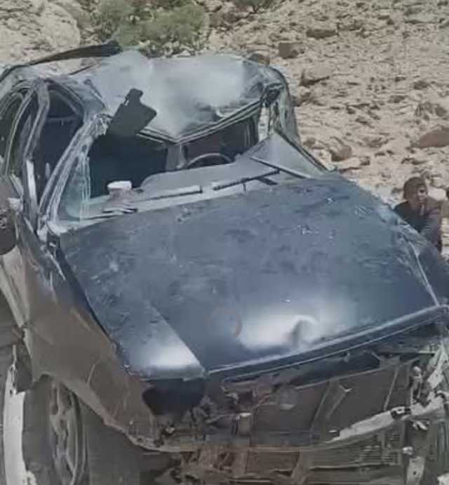 حادث سير مؤلم يتسبب في وفاة وجرح سبعة مواطنين بمحافظة عمران