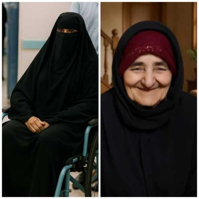 وصول زوجة الشهيد صالح حنتوس إلى محافظة مأرب
