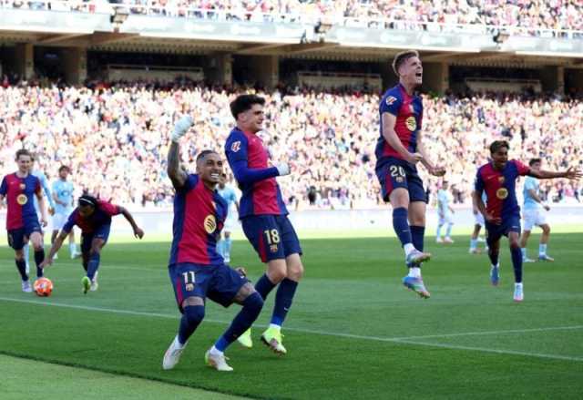        أراوخو برشلونه يطعن جيرونا في الدقيقة 93... وبرشلونة ينجو من التعادل