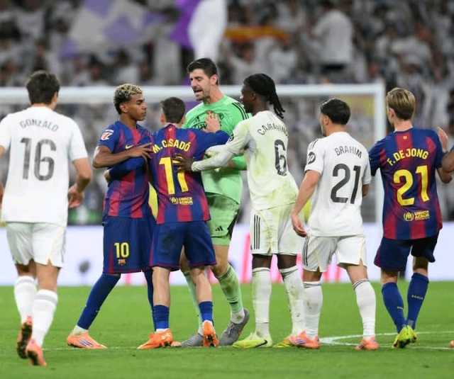 ريال مدريد يوسع الفارق أمام برشلونة إلى 5 نقاط