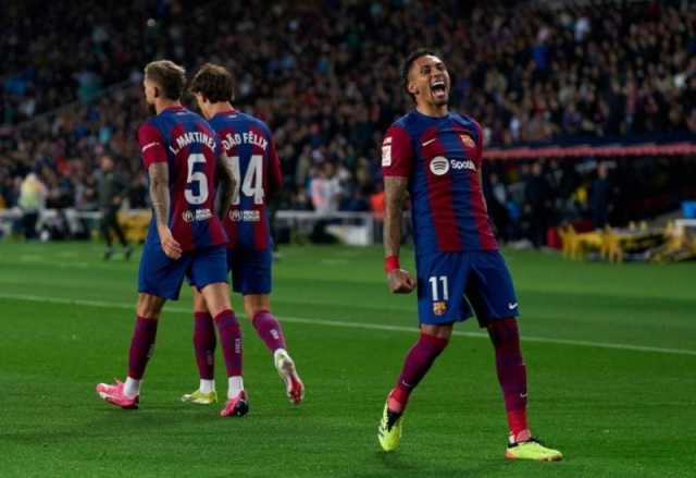 ليفاندوفسكي يسجل ثلاثية وبرشلونة يهزم سيلتا فيجو ويقلص الفارق مع ريال مدريد