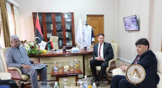 باتيلي يبحث التعاون مع الصديق الصور وأهمية دور مكتب النائب العام
