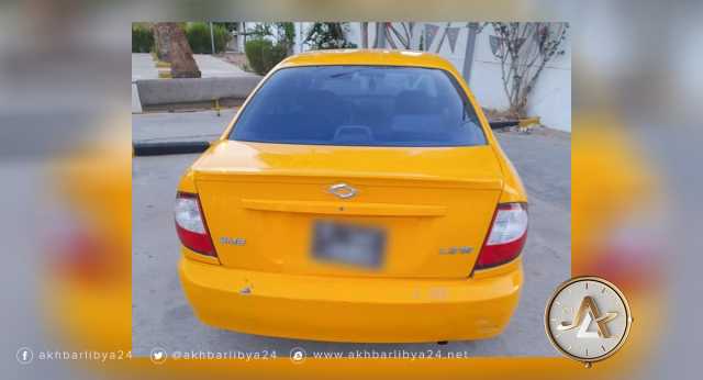 النجدة في طرابلس تلقي القبض على سيارة تاكسي استخدمت في عملية سطو مسلح