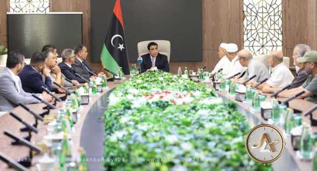المنفي وبلدي مصراتة يبحثان المصالحة الوطنية  