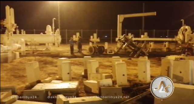 حالتي وفاة نتيجة انفجار أحد أنابيب الغاز بمحطة نقل غاز تابعة لشركة سرت في العزيزية