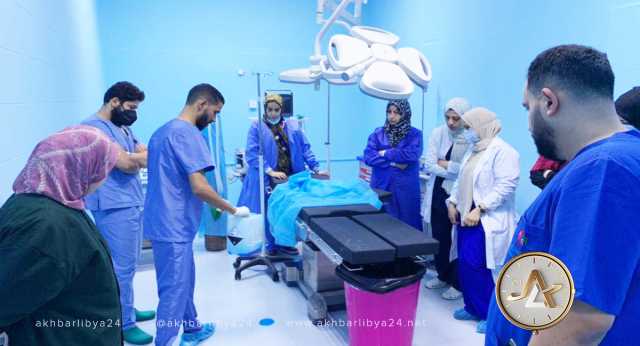 تدريب أكثر من 180عنصرا طبيا في درنة بمجال مكافحة العدوى