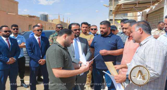 زارها رئيس الحكومة الليبية.. البدء في إعادة إعمار سلوق