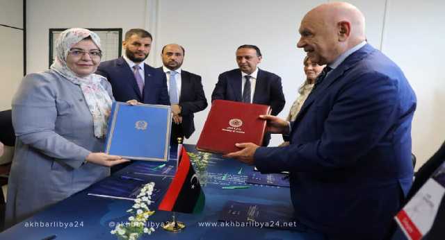 وزيرة العدل توقع اتفاقية مع الجانب الإيطالي لتبادل السجناء 