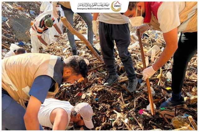 انتشال 6 جُثث جديدة شرقي درنة .