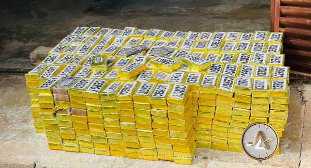 إعدام 245 كيلوجرام من مخدر الحشيش في البيضاء