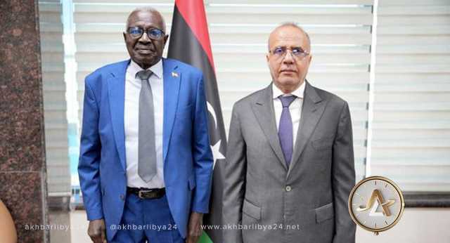 خلال لقائه السفير السوادني.. اللافي يؤكد على أهمية متابعة تأمين الحدود مع السودان