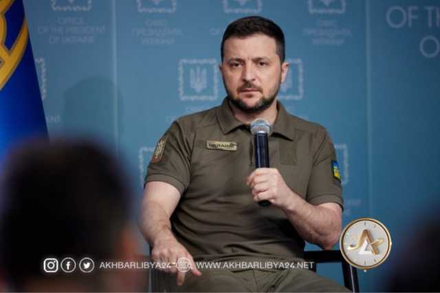 الرئيس الأوكراني : حرب اسرائيل على غزة صرفت انتباه العالم عن قضيتنا