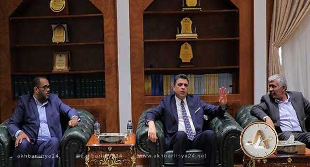 شكشك يبحث مع لجنة بمجلس الدولة الأداء الرقابي لديوان المحاسبة