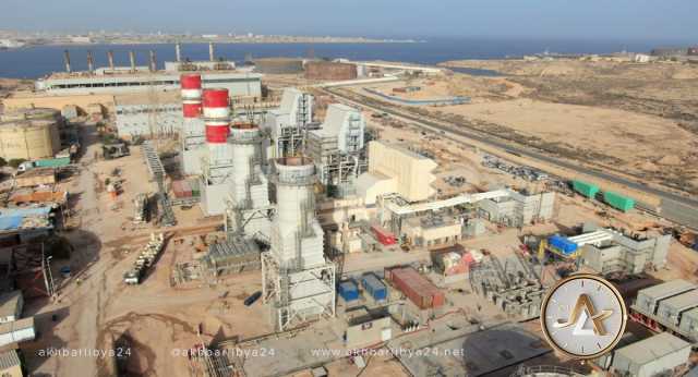 شركة الكهرباء تبدأ تشغيل الوحدة الأولى بمشروع محطة طبرق الغازية 