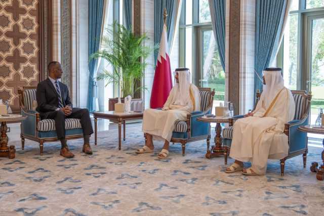 سمو الأمير يستقبل السفير الأمريكي بمناسبة انتهاء فترة عمله