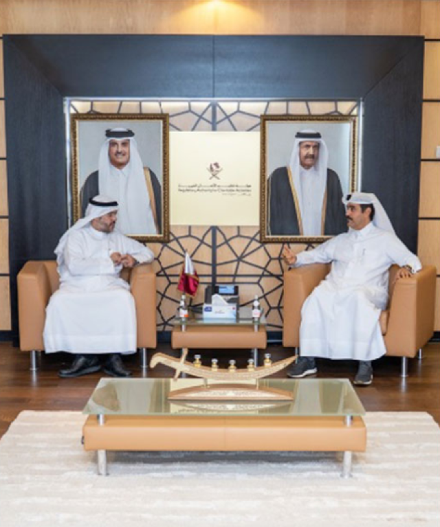 هيئة تنظيم الأعمال الخيرية تبحث مع وفد كويتي تبادل الخبرات في مجال تنظيم العمل الخيري والإنساني
