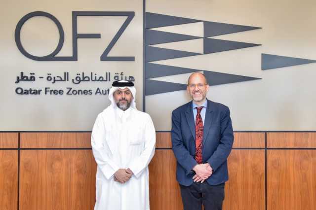 الرئيس التنفيذي لهيئة المناطق الحرة يجتمع مع المدير العام لمكتب الاستثمارات بالمملكة المتحدة