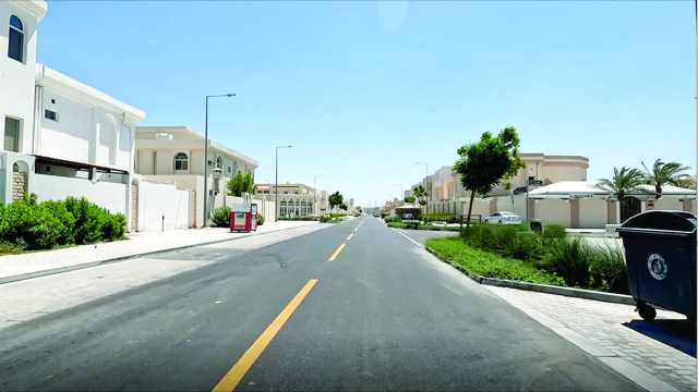 الحزمة الثالثة بالمشروع تشمل تشجير 9 آلاف متر.. أشغال: التطوير يخدم 1383 قسيمة سكنية بالخريطيات