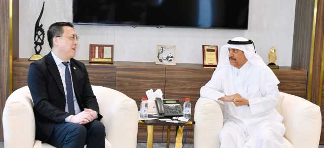 الغرفة تبحث التعاون مع البنك التجاري والصناعي الصيني