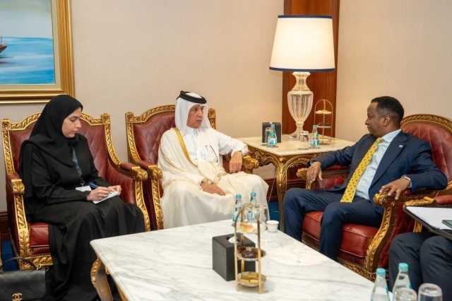 وزير الدولة للشؤون الخارجية يجتمع مع وزير خارجية الصومال