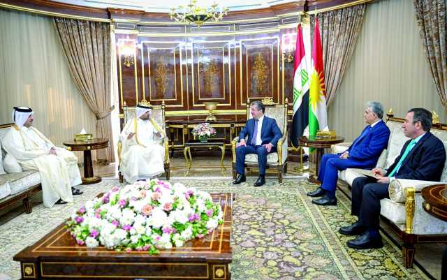 رئيس حكومة «كوردستان العراق» يجتمع مع قنصلنا العام