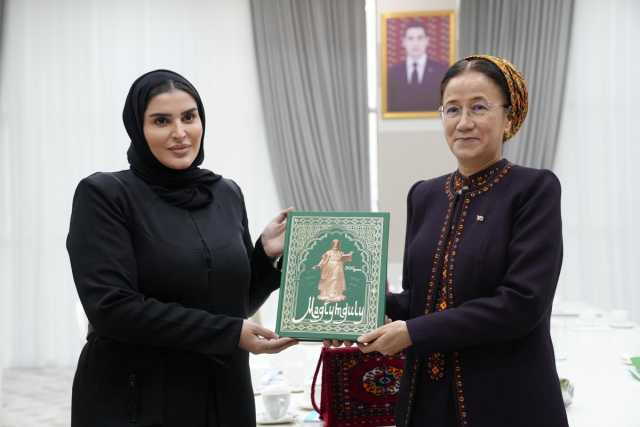 وزير الدولة للتعاون الدولي تجتمع مع نائبة رئيس الوزراء في تركمانستان