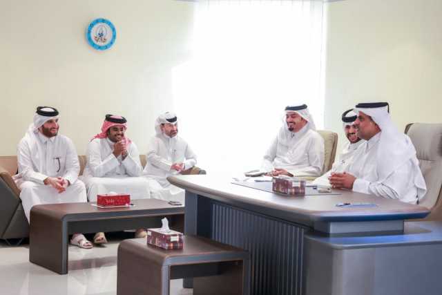 رئيس الوكرة يجتمع بالجماهير