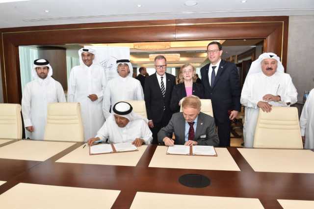 مذكرة تفاهم لتعزيز التعاون بين رابطة رجال الأعمال القطريين وجمعية 'نوموف' الألمانية