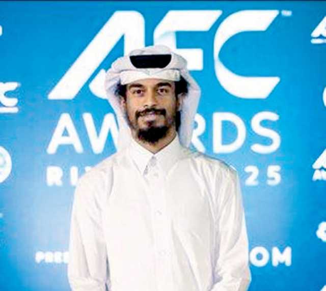 أكرم عفيف ثاني أفضل لاعب في آسيا 2025
