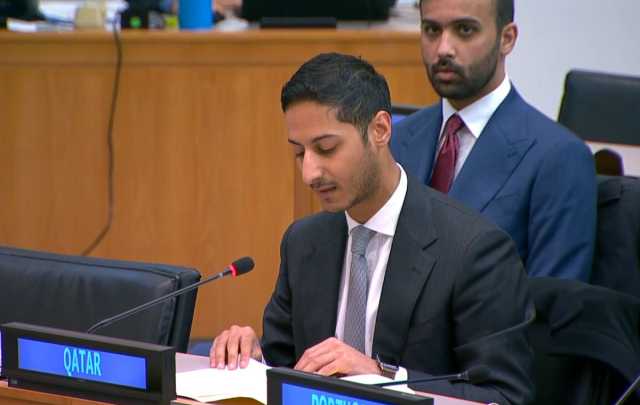 دولة قطر تجدد موقفها الثابت من عدالة القضية الفلسطينية ودعمها الكامل لسيادة الشعب الفلسطيني على موارده الطبيعية في أرضه