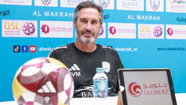 مورينو مدرب الوكرة: متفائل بقدرة الموج الأزرق على تخطي عقبة الريان
