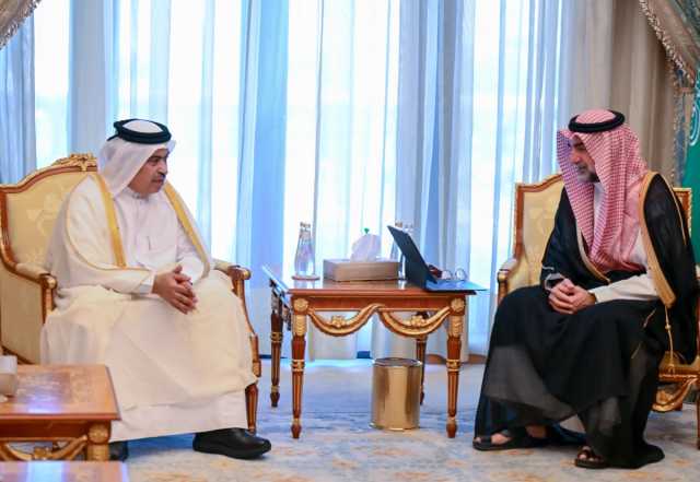 وزير المالية يجتمع مع محافظ صندوق الاستثمارات العامة السعودي