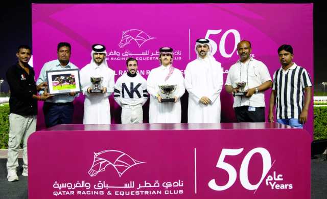 الجواد «الزبير» يحصد كأس الغرافة