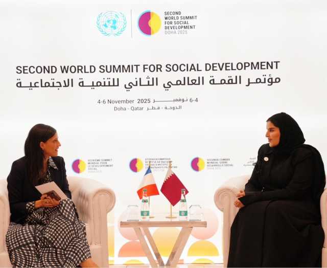 وزير الدولة للتعاون الدولي تجتمع مع الوزيرة المُفوضة للفرنكوفونية والشراكات الدولية والفرنسيين في الخارج المُلحقة بوزير أوروبا والشؤون الخارجية الفرنسي