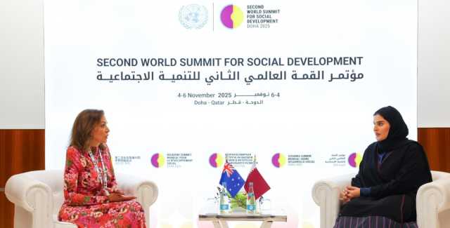 وزير الدولة للتعاون الدولي تجتمع مع وزيرة التنمية الدولية في أستراليا