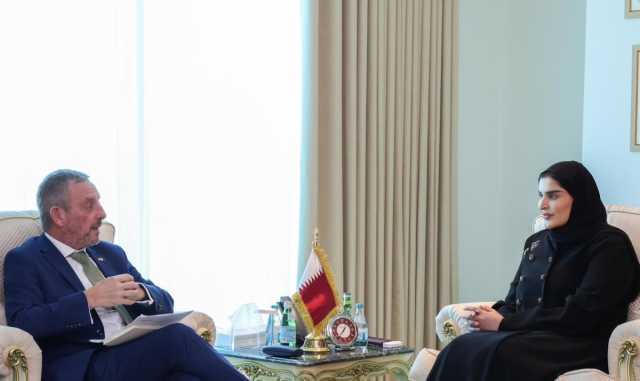 وزير الدولة للتعاون الدولي تجتمع مع وزير الدولة في وزارة التنمية الريفية والمجتمعية بأيرلندا