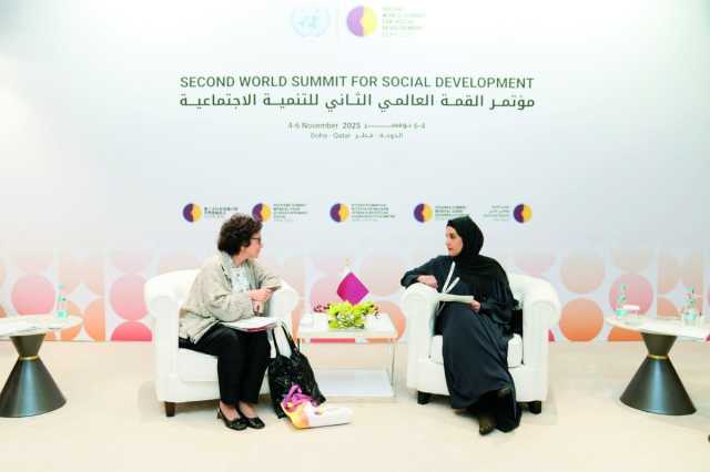 بحث التعاون المشترك وتعزيز الكفاءات الوطنية.. مريم العطية: حريصون على تعزيز التعاون مع مفوضية حقوق الإنسان