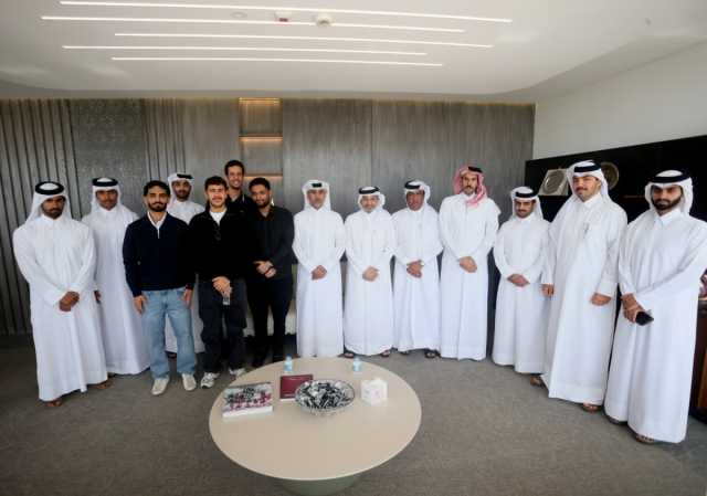 مؤسسة دوري نجوم قطر تستقبل طلاب من جامعة سيتي يونيفرستي